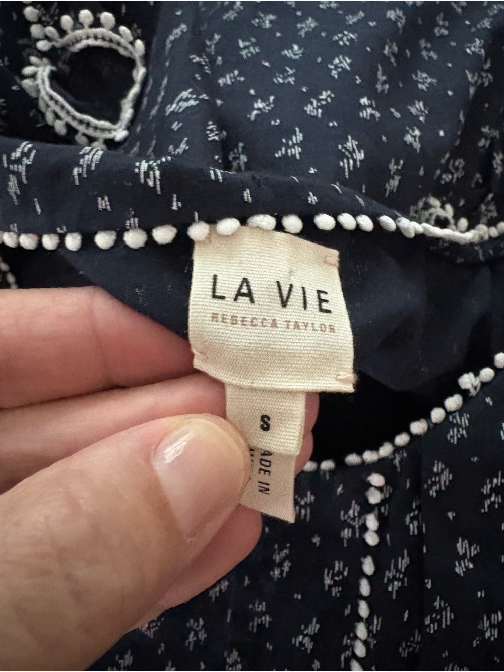 Rebecca Taylor La Vie Ruffle-Trim Mini Dress - Picture 7 of 8